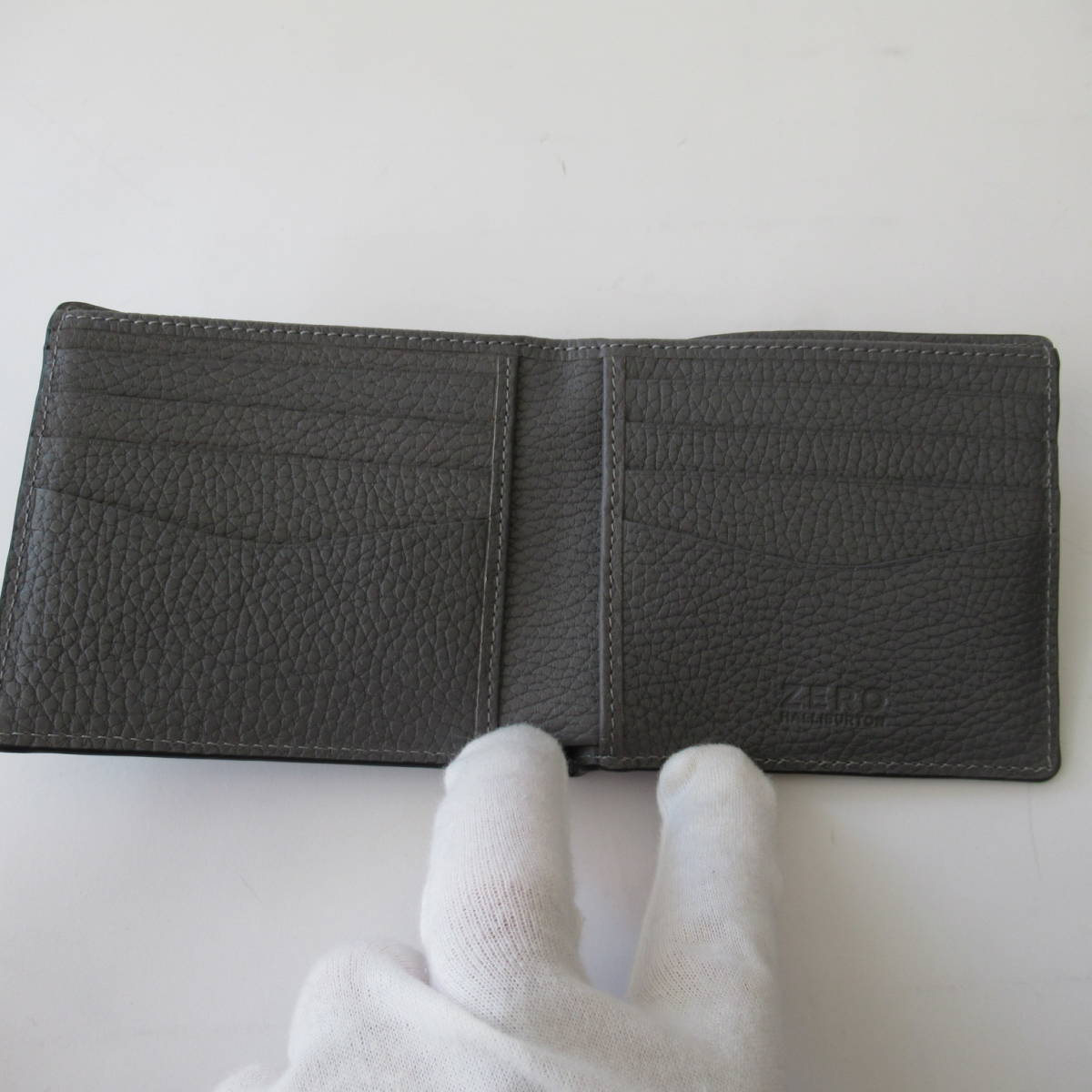 ■■202312即決■ ゼロハリバートン新品ブラック 二つ折り財布 / SLG Global Slim Wallet_画像7