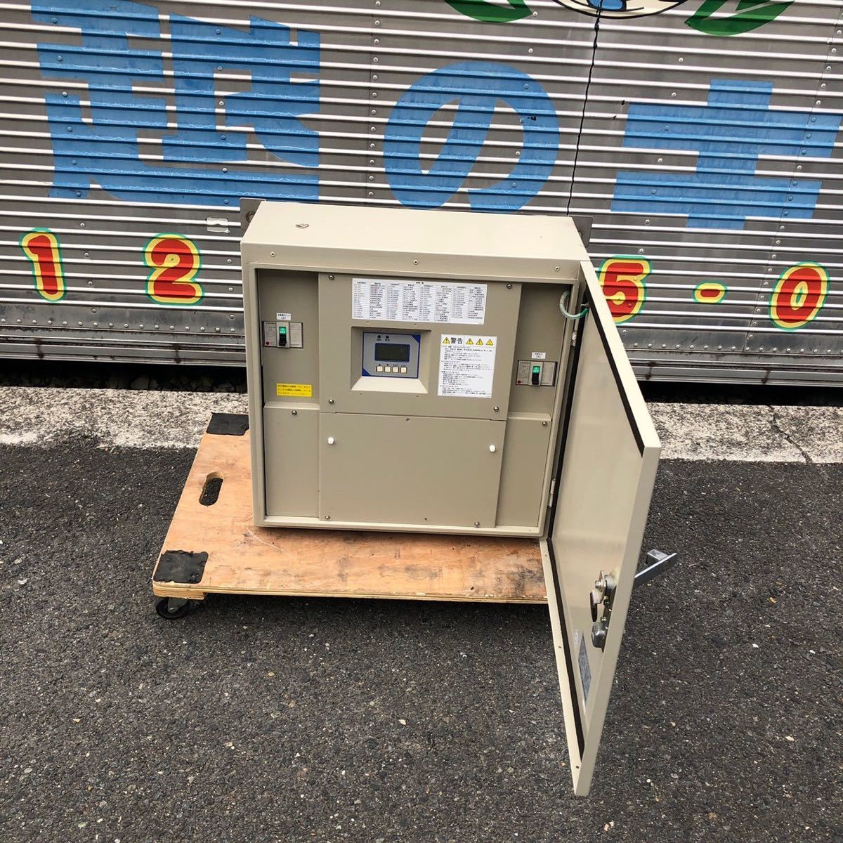 新電元工業 太陽光発電用10kwパワーコンディショナ PVS010T200 ④_画像3