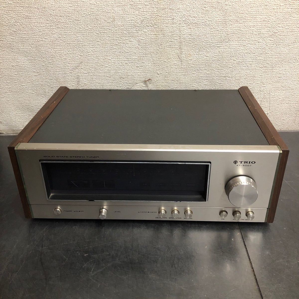 TRIO AM・FM ステレオチューナー　KT-5007 _画像1