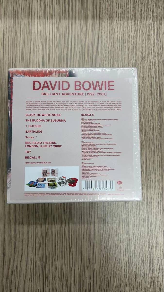 ★新品未開封CD‐BOX　DAVID BOWIE デヴィッド・ボウイ / BRILLIANT ADVENTURE (1992 - 2001)_画像4