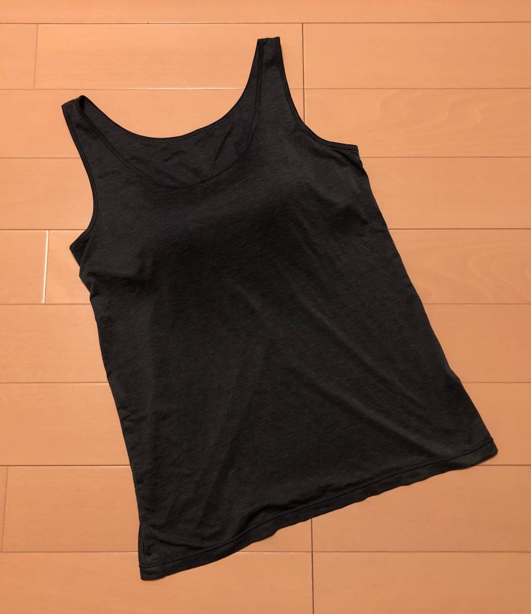 *0 UNIQLO Uniqlo heat Tec bla tank top bla top XL dark gray 0*