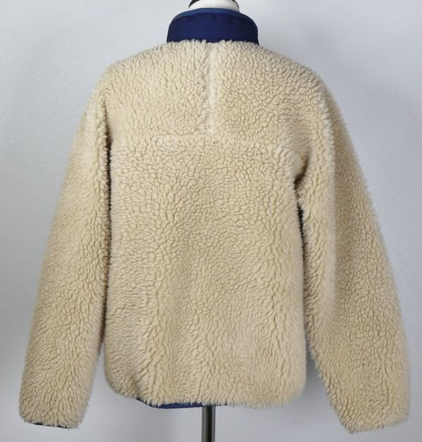 00AW USA製 Patagonia パタゴニア KIDS 12 Retro Cardigan レトロカーディガン b7416_画像4