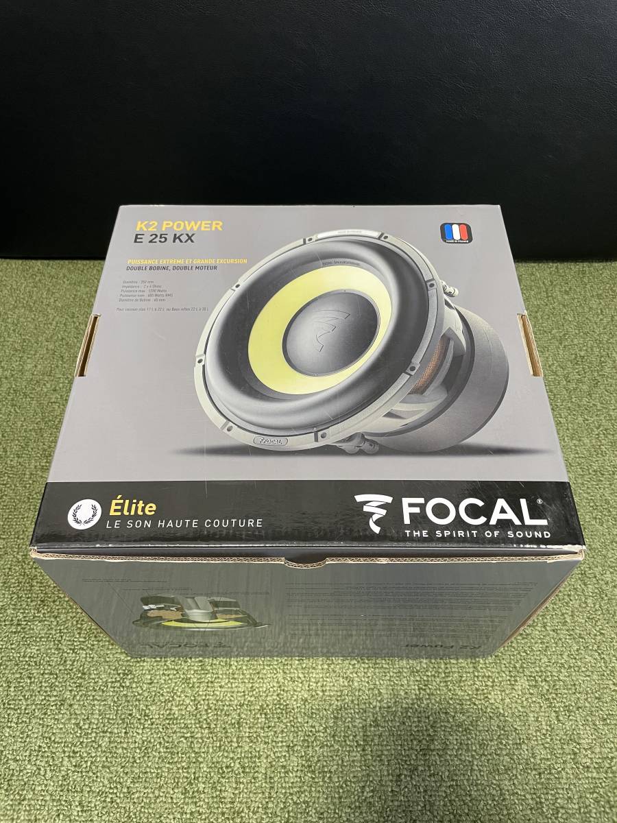 【国内正規品】フォーカル FOCAL E25KX サブウーファー ウーファーボックス_画像8