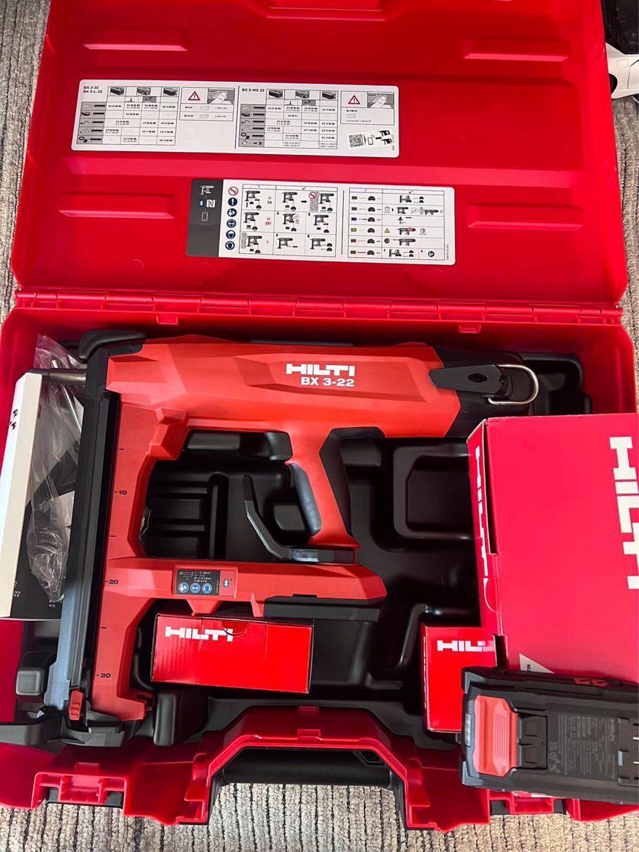 ヒルティ hilti 電気銃BX 3-L-22 充電式コンクリートネイラー ヒルティ hilti 電気銃BX 3-L-22 充電式コンクリートネイラー