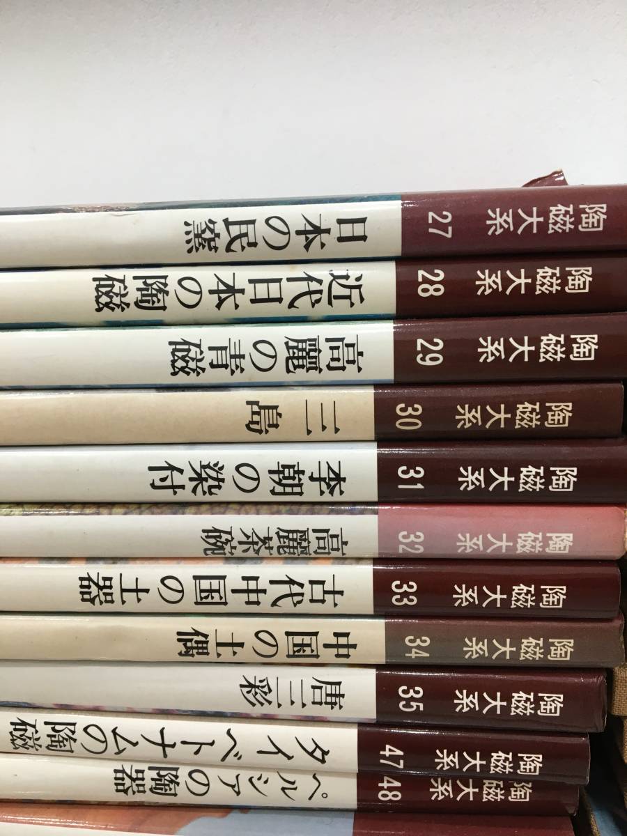 『陶磁大系 全48巻揃いセット』平凡社　工芸　陶磁器　京焼　B35-1、35-2_画像7