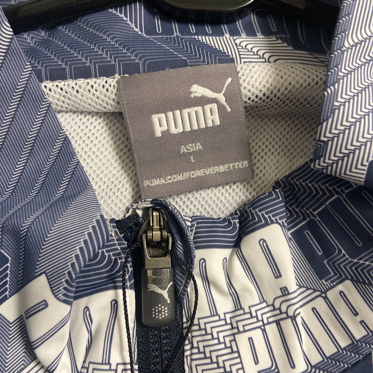PUMA プーマ ゴルフウェア ブルゾン ジャケット 半袖の画像4