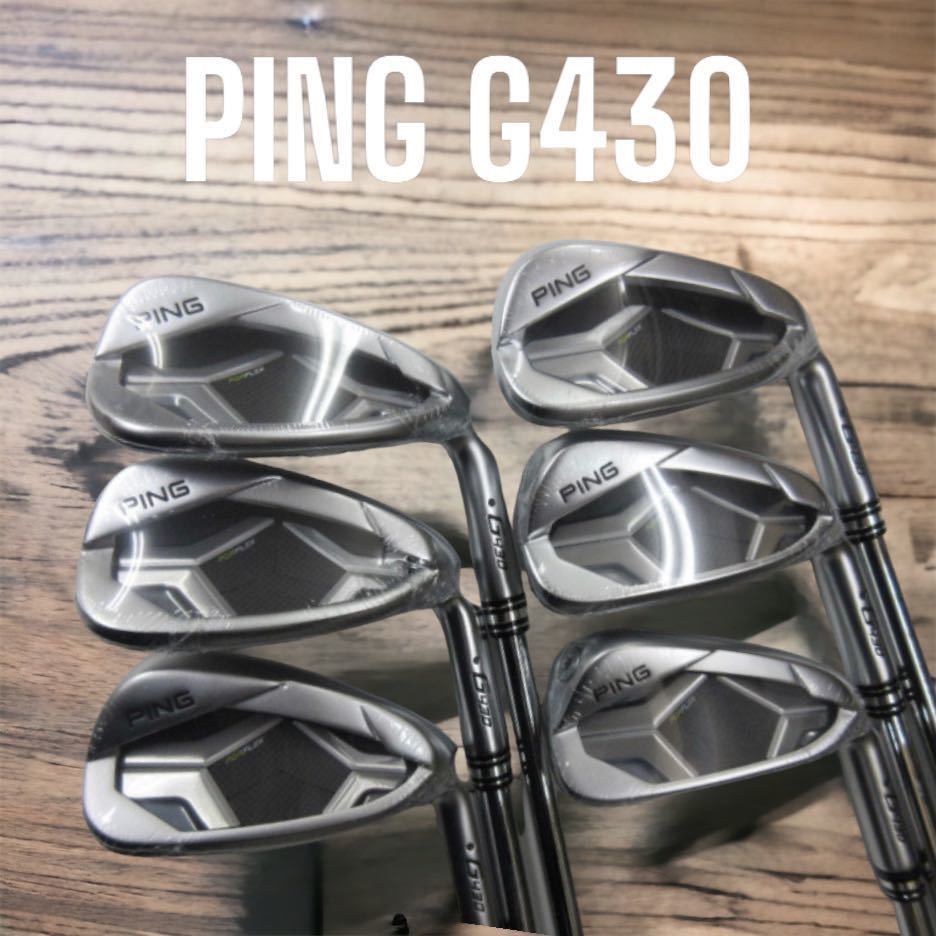 PING ピン G430 アイアン 6-P 45 ６本セット SPEEDER NX 35