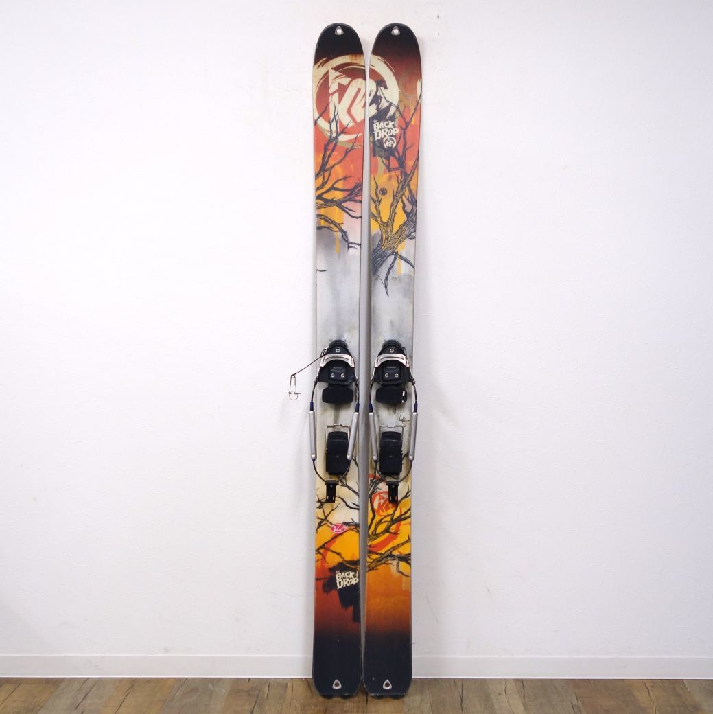 K2 THE BACK DROP バックドロップ 175cm 113mm ビンディング ロッテフェラー Carve テレマークスキー アウトドア cg12os-rk26y04546の画像1