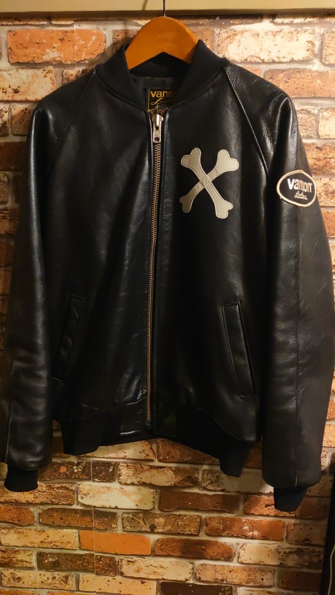 VANSON BACKDROP別注 レザージャケット 9TJV CROSS BONE クロス VANSON BACKDROP別注 レザージャケット 9TJV CROSS BONE クロス