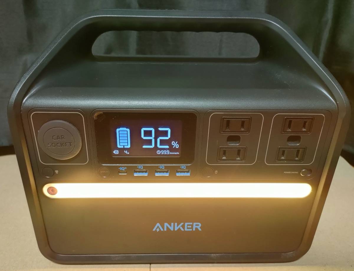 取来人歓迎 Anker 535 Portable Power Station ※AC充電口少し接触不良あり_画像2