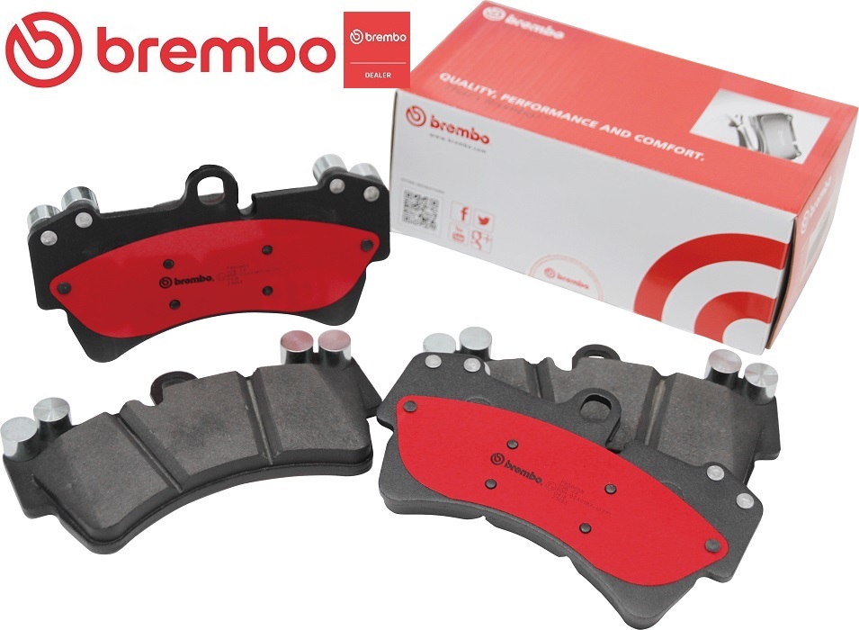 brembo ブレーキパッド セラミック 左右セット DAIHATSU ミラ L210S (NA) 90/3～95/1 フロント P16 003N_画像1