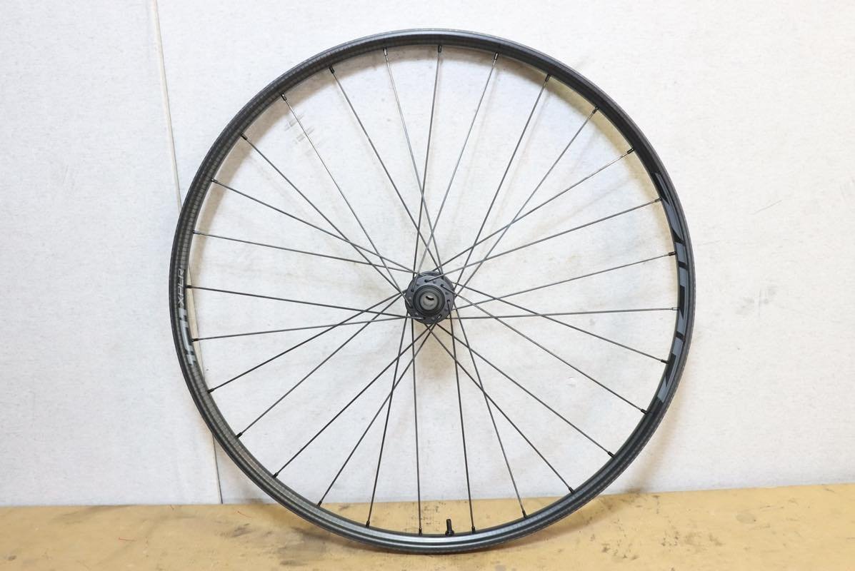 値下げ! ○ZIPP ジップ 101 XPLR DISC 650B MTB クリンチャー チューブレス カーボンホイール フロントのみ 超美品