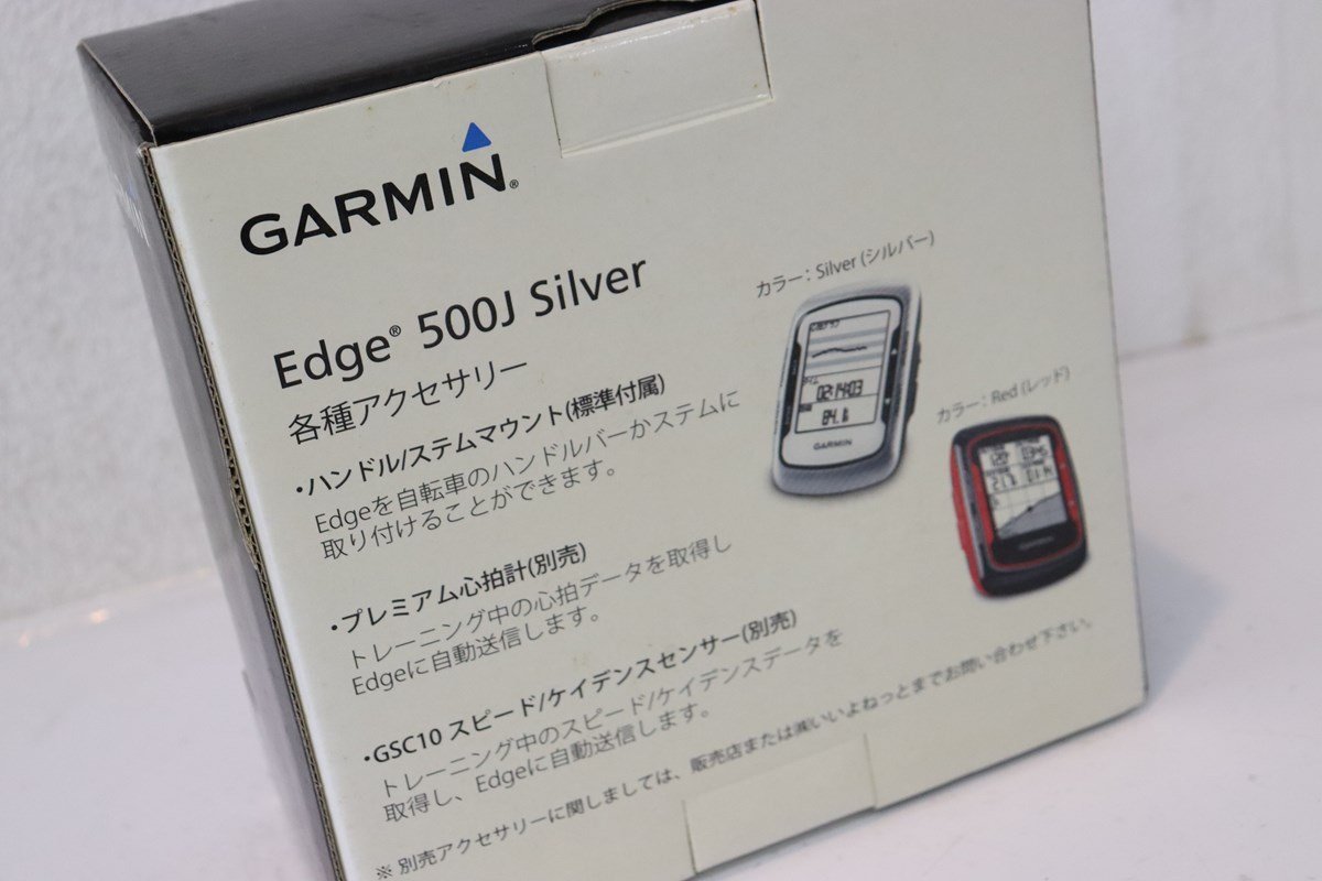 ★GARMIN ガーミン Edge 500J 日本語対応 GPSサイクルコンピューター 美品_画像5