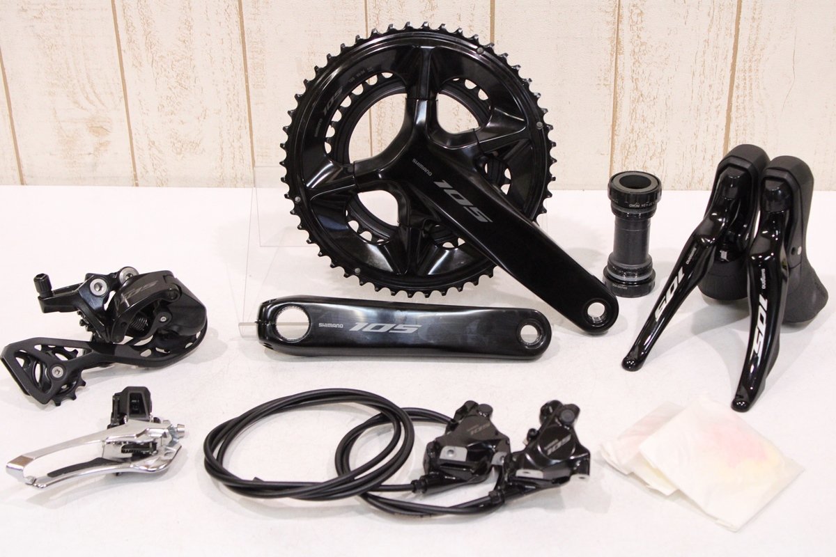★SHIMANO シマノ R7100シリーズ 105 2×12s グループセット 170mm 50/34T 新品同様