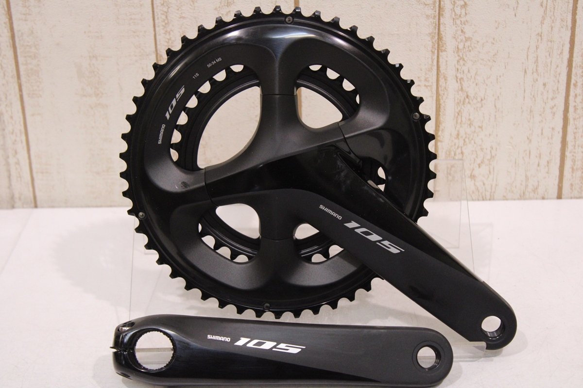 ★SHIMANO シマノ R7020シリーズ 105 2x11s 油圧ディスクブレーキ グループセット 170mm 50/34T 新車外し品_画像2