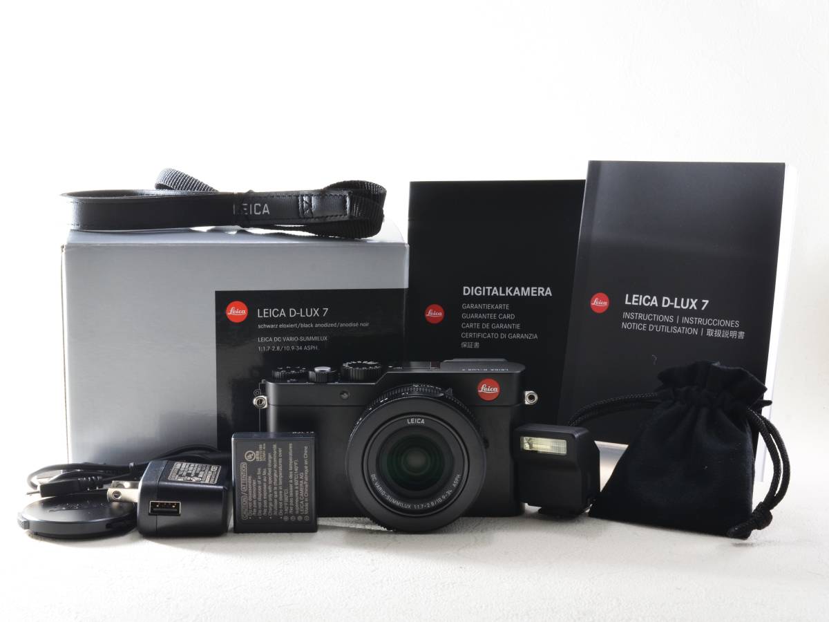 [ほぼ新品級] Leica (ライカ) D-LUX7 ブラック 元箱付 [保証](52138)_画像10