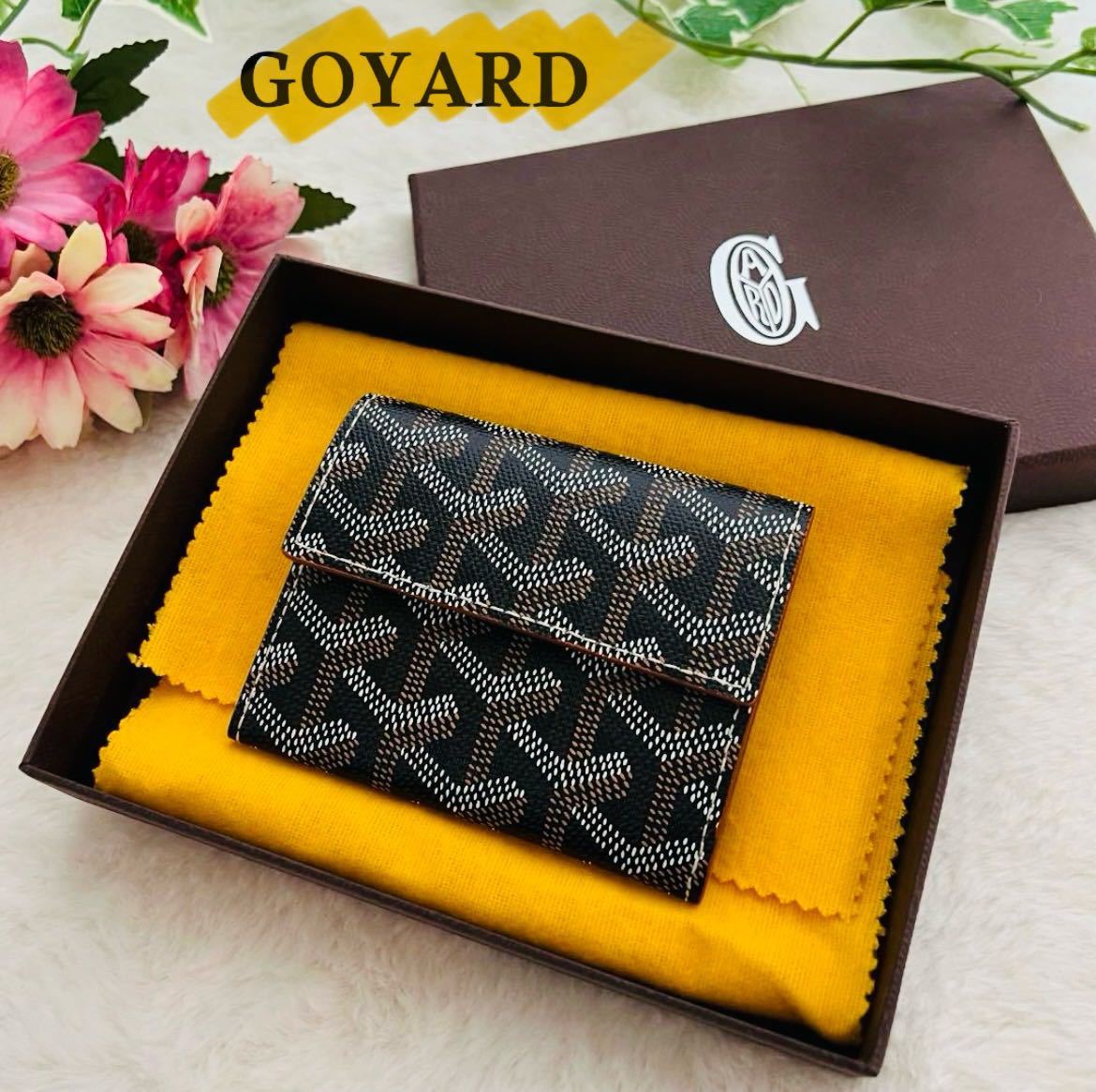 GOYARD ゴヤール マリニー ネイビー コインケース ミニ財布 - コイン