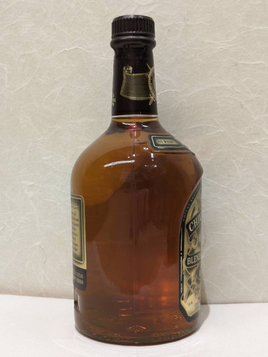 【N-17116】CHIVAS REGAL シーバスリーガル 2012年 750ml 43％ アルコール お酒 未開栓 保管品_画像6