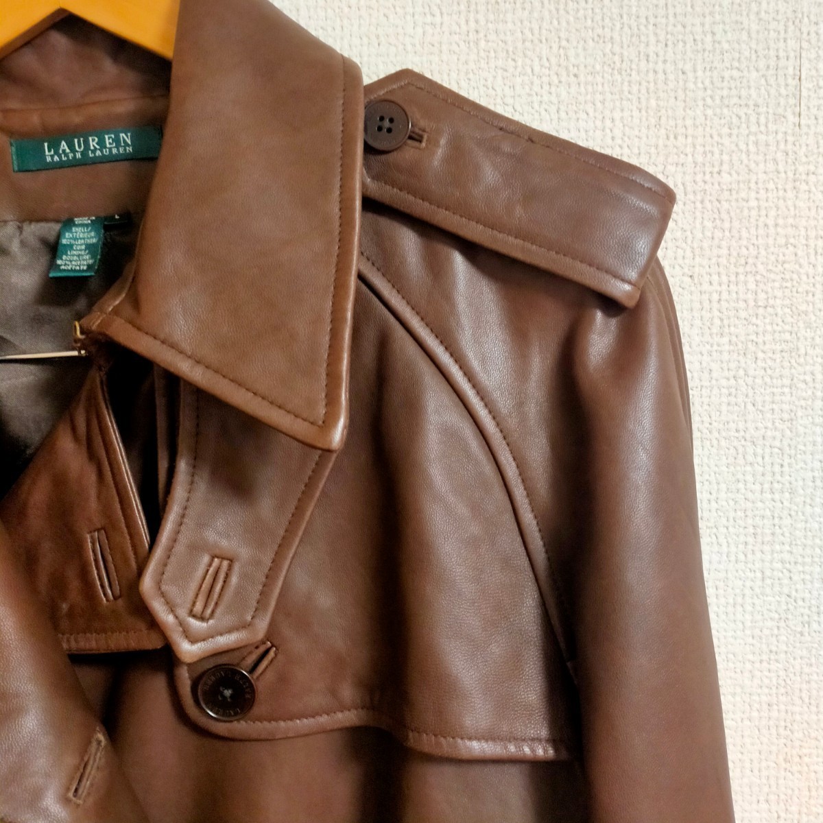 Lauren ローレン Ralph Lauren ラルフローレン 緑タグ レザー Lauren ローレン Ralph Lauren ラルフローレン 緑タグ レザー