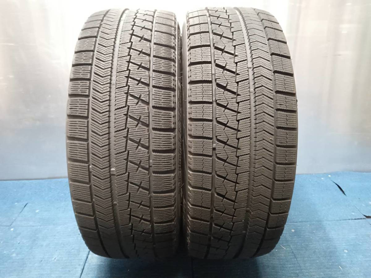 ★6.5-7.5分山★17.20年製★ ブリヂストン VRX 225/45R18　社外ホイール 18×7.5J +38 5H-114.3 4本セット クラウン・マークX等　A1331_画像9