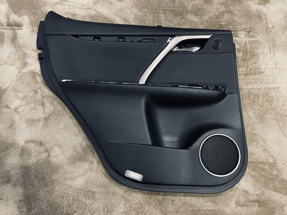 レクサスRX 20系 Fsport ドアパネル ドア内張 全席分 4枚セット 黒革内装 ブラック内装 アンビエントライトの画像4