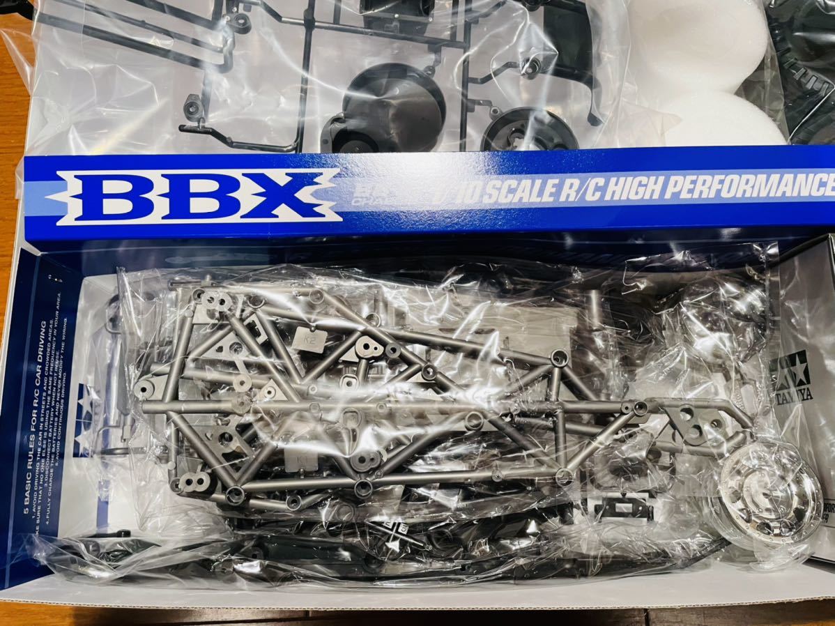 未組立 新品 1/10 タミヤ BBX 2WD レーシングバギー BB-01 シャーシ 品番 58719 TAMIYA bbx _画像4