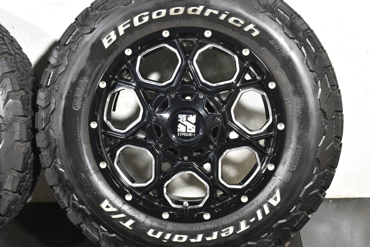 ☆MLJ XTREME-J XJ06 16インチ☆PCD100/114.3 7J +50☆BFグッドリッチ オールテレーン KO2☆225/70R16☆エクストレイル クロスロード☆の画像3