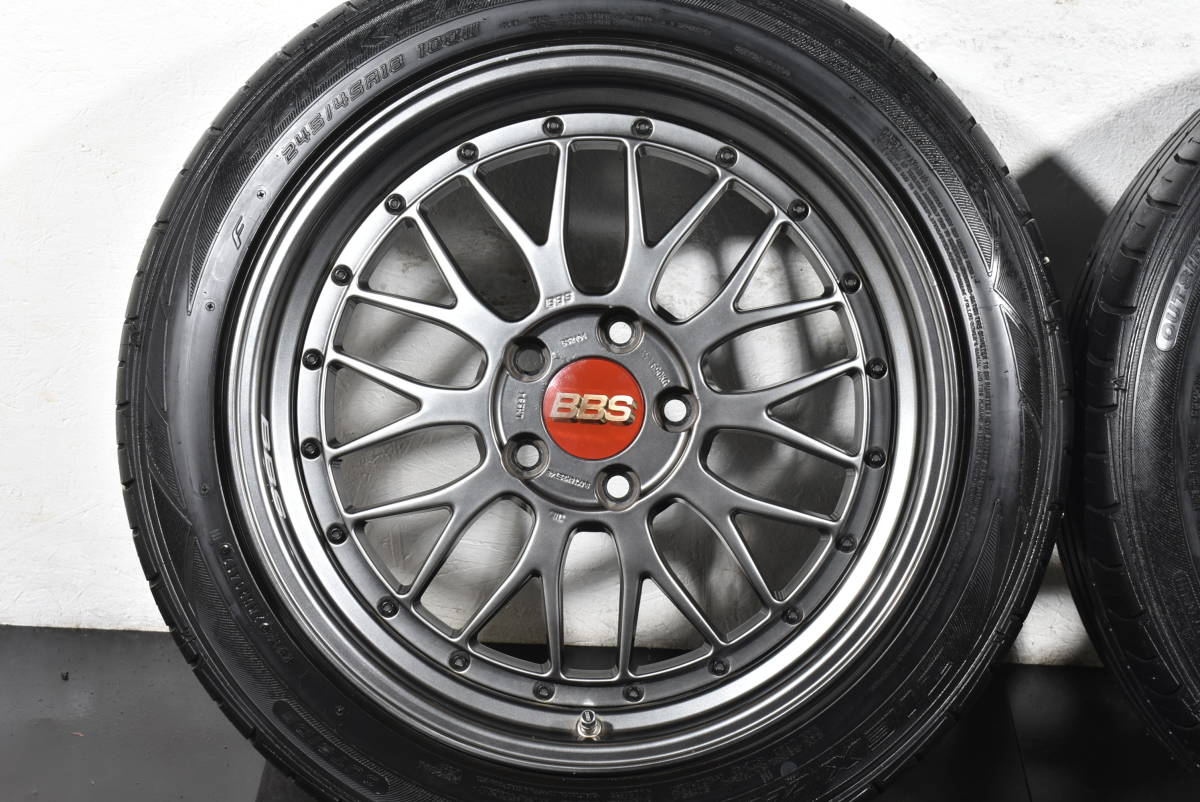 ☆BBS LM LM233/LM234 18インチ☆鍛造品☆PCD114.3 8J +45 9J +48☆ファルケン☆225/50R18 245/45R18☆スカイライン マークX レクサス IS☆_画像2