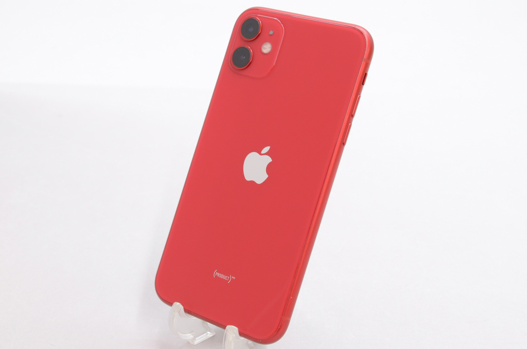 [中古]SIMフリー Apple iPhone11 64GB (PRODUCT)RED A2221 MWLV2J/A