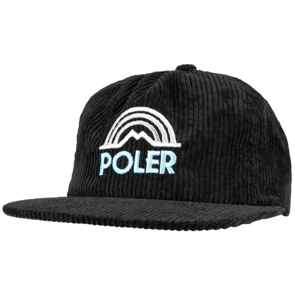 Poler MTN Rainbow Snapback Hat Cap Black キャップ_画像1