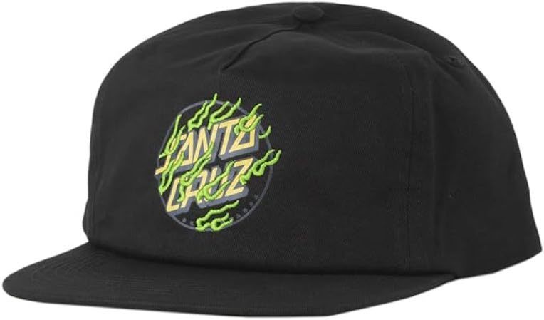 Santa Cruz Inferno Dot Snapback Hat Cap Black キャップ _画像1