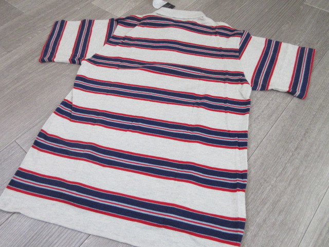  unused new goods Fred Perry polo-shirt border M made in Japan 