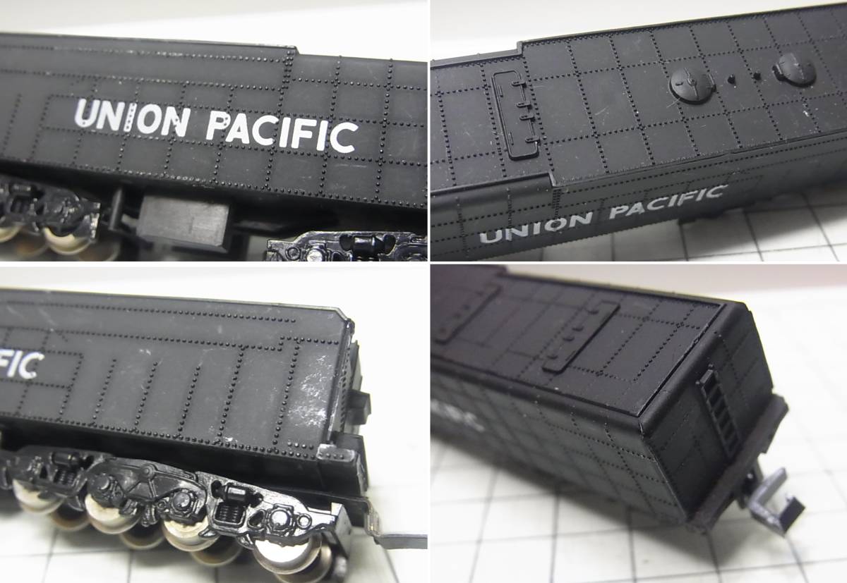 【ジャンク品かなり難あり・箱なし・不動】バックマン Nゲージ アメリカ型蒸気機関車UNION PACIFIC 約１台分（状態は画像・説明要確認）_画像8