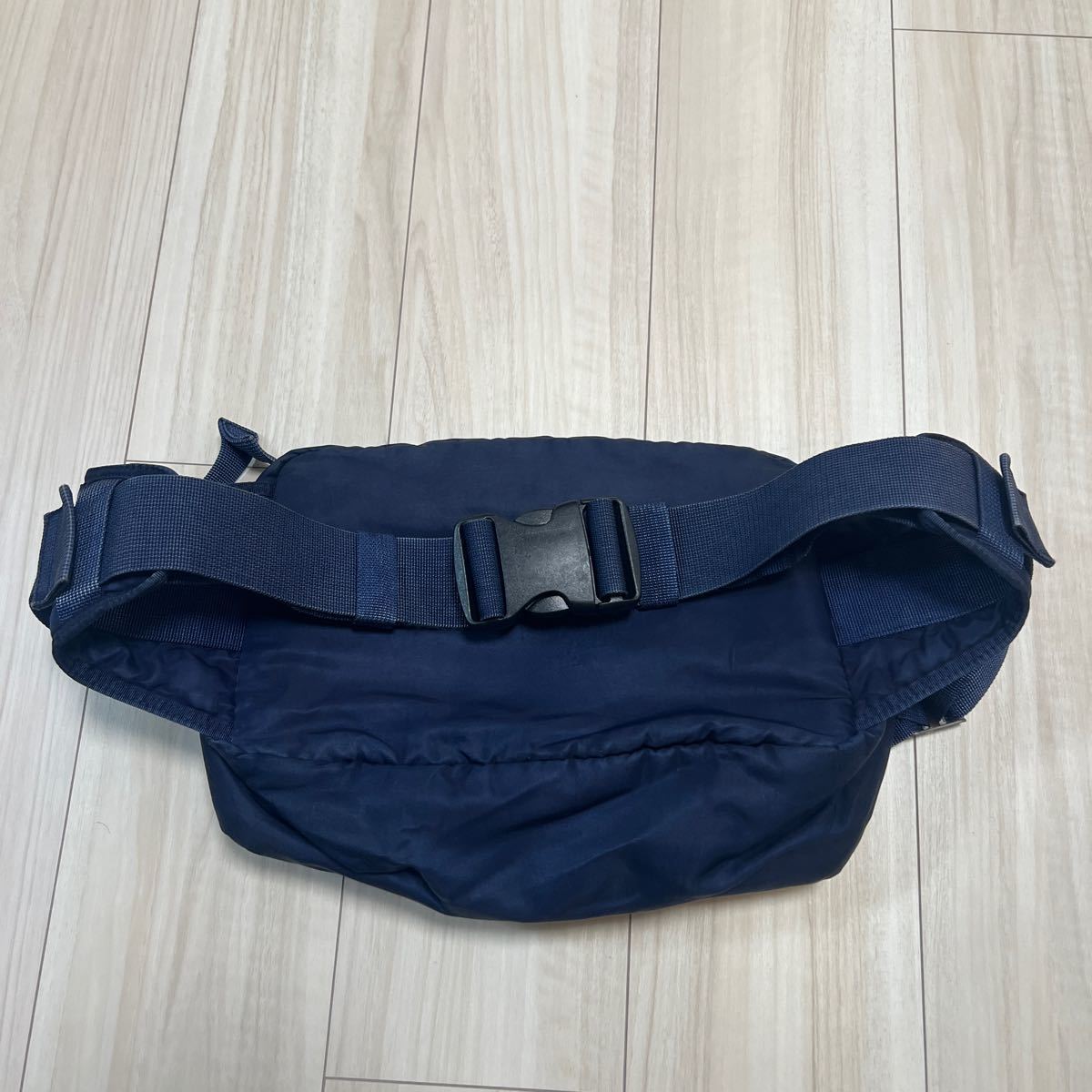 Porter Classic SUPER NYLON WAIST BAG INDIGO BLUE ポータークラシック スーパーナイロンウエストバッグ インディゴブルー_画像2