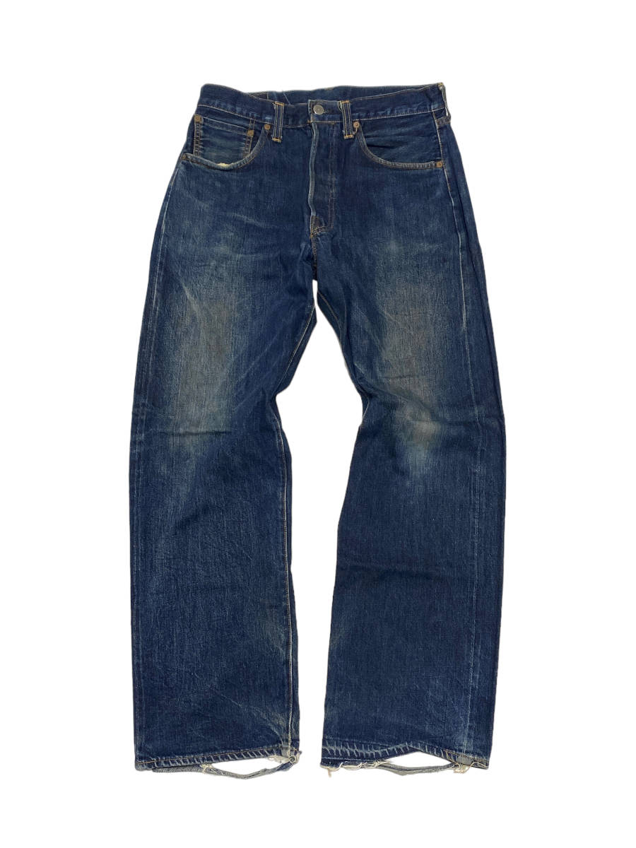 USA製 LEVI'S リーバイス 501XX ジーンズ デニム 32 メンズ 赤耳 BIGE 紙パッチ リーバイストラウスジャパン 復刻 23-1212_画像1