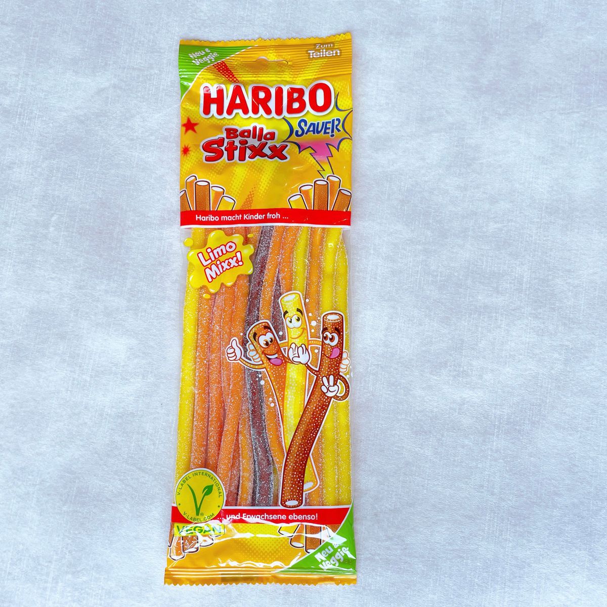 HARIBO【日本未販売】balla stixx 2点セット　ハリボーグミ