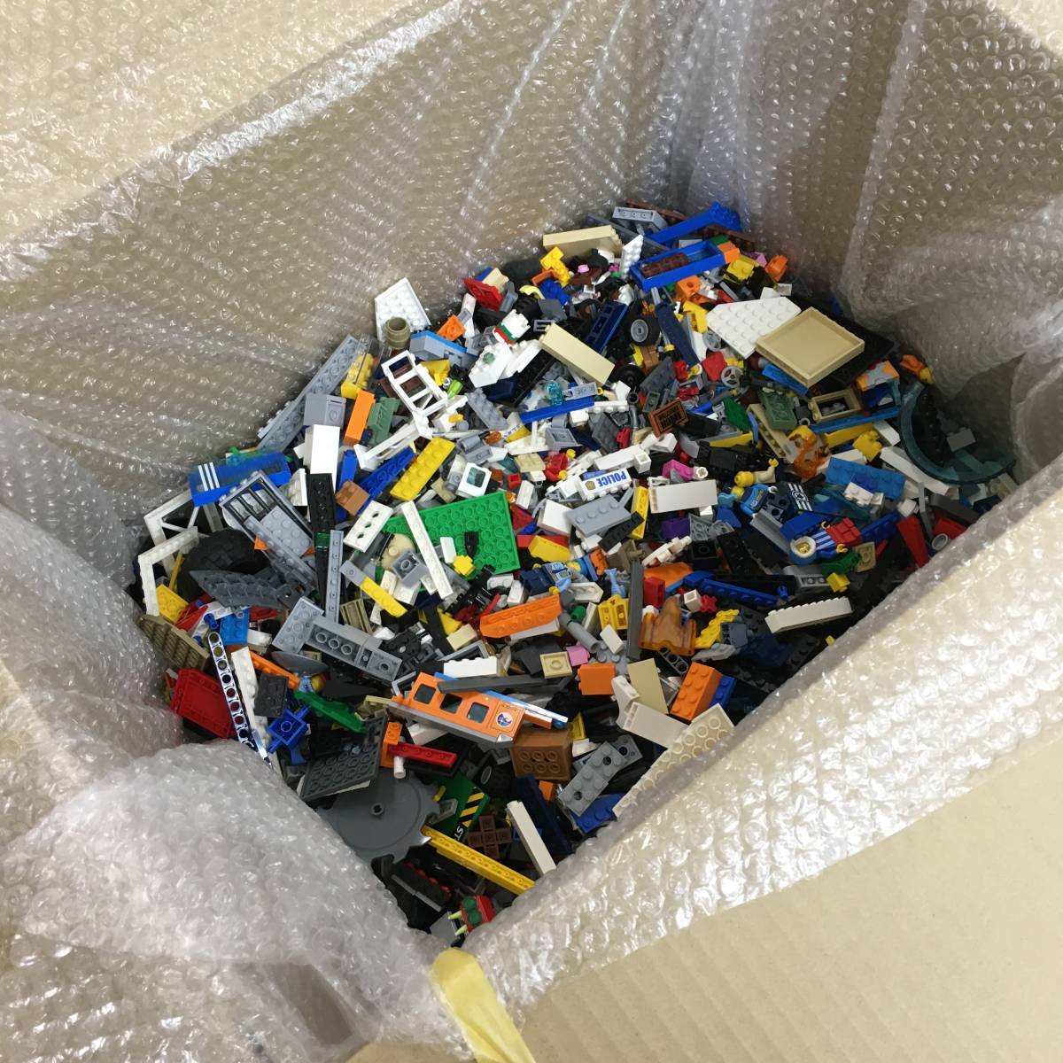 【１円～】LEGO レゴブロック 重量約10kg 大量まとめ売り パーツ おもちゃ 知育玩具 くるま【中古品】_画像1