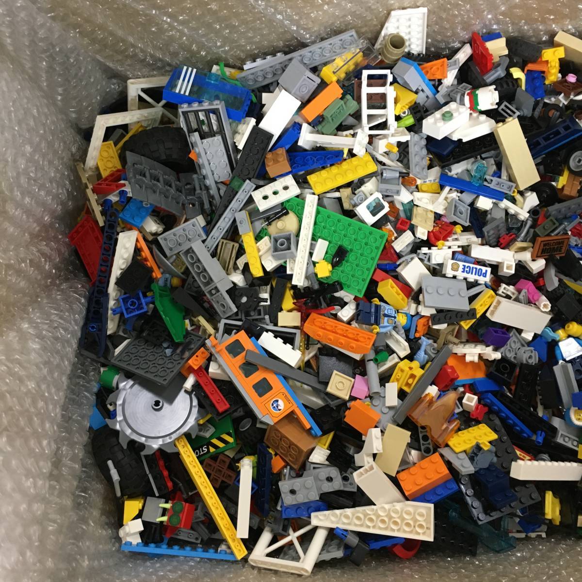 【１円～】LEGO レゴブロック 重量約10kg 大量まとめ売り パーツ おもちゃ 知育玩具 くるま【中古品】_画像2