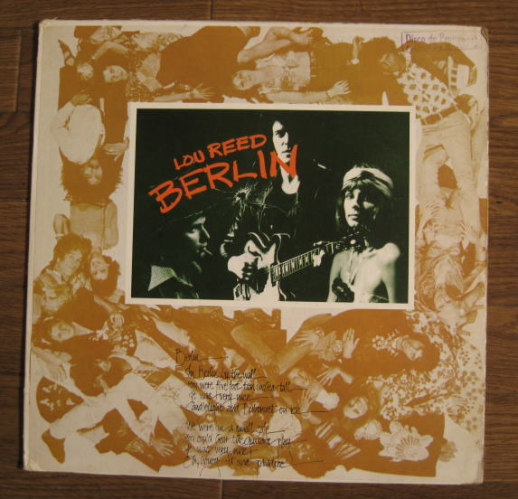 ベネズエラ盤プロモ Lou Reed / Berlin_画像2