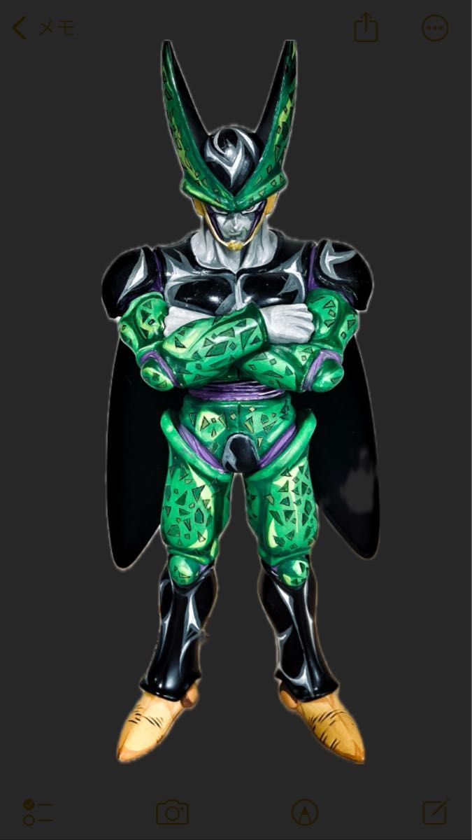 ドラゴンボールフィギュア セル完全体 リペイント 二次元彩色 一 ドラゴンボールフィギュア セル完全体 リペイント 二次元彩色 一