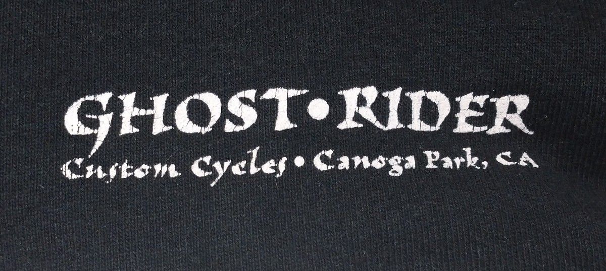 VINTAGE Ghost Rider Custom Cycles inc USA製 スウェット XL