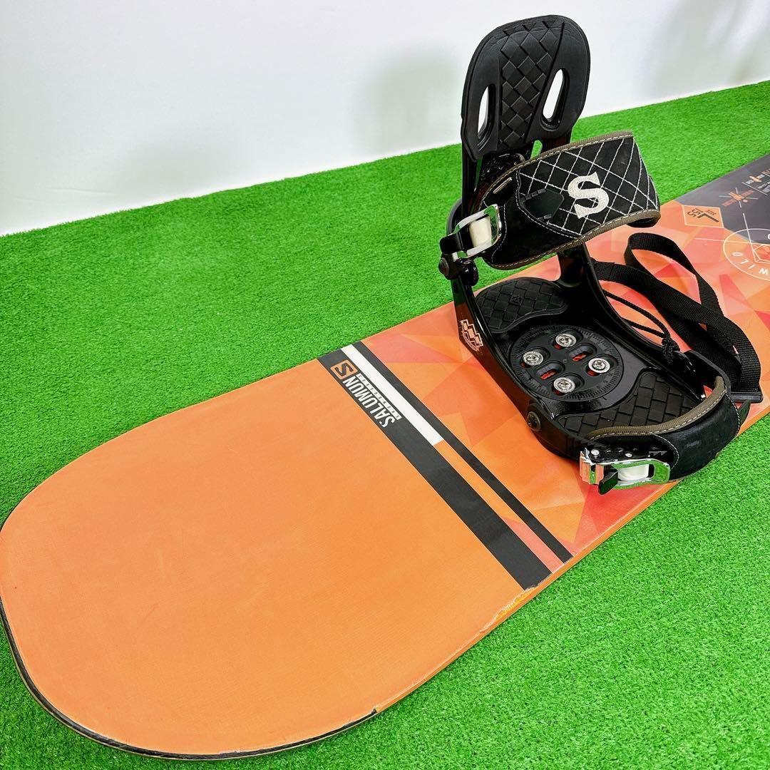 1588 SALOMON WILDCARD スノーボード2点セット 155cm スノボ 板 1588 SALOMON WILDCARD スノーボード2点セット 155cm スノボ 板
