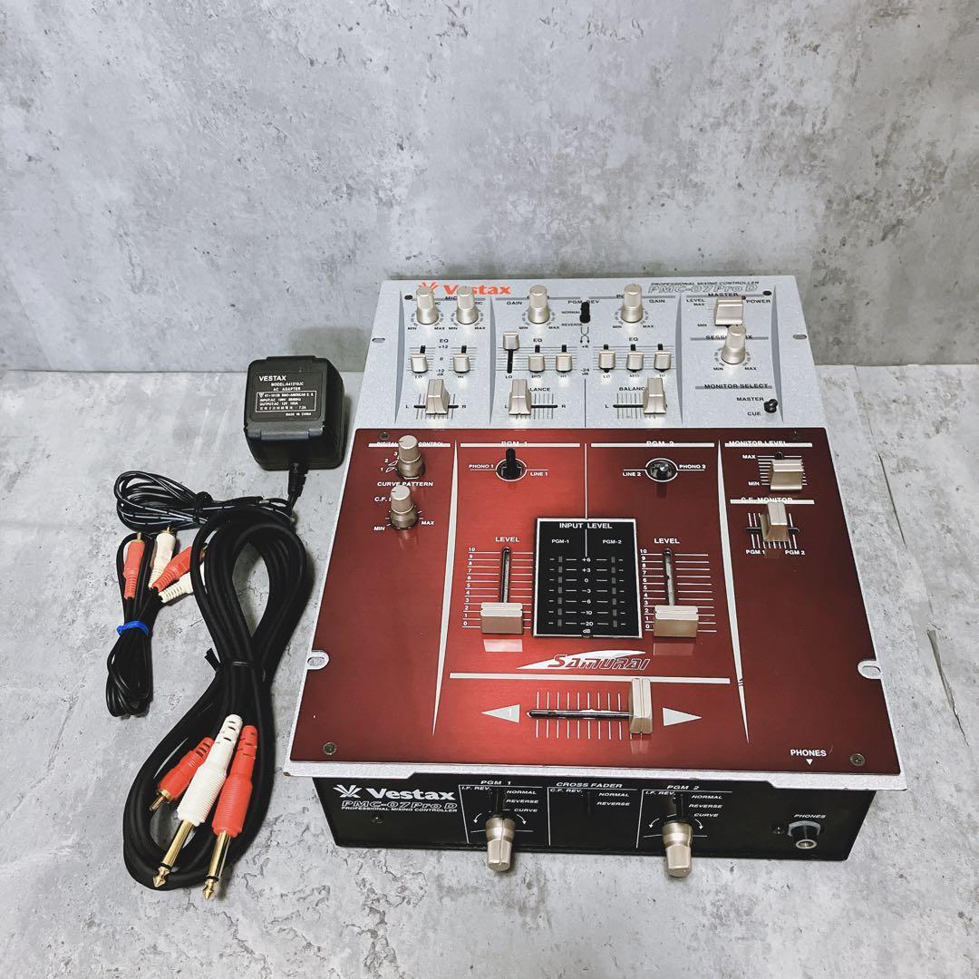 【希少】Vestax DJミキサー PMC-07 Pro D 純正アダプター ベスタクス ヴェスタクス Samurai 【希少】Vestax DJミキサー PMC-07 Pro D 純正アダプター ベスタクス ヴェスタクス Samurai