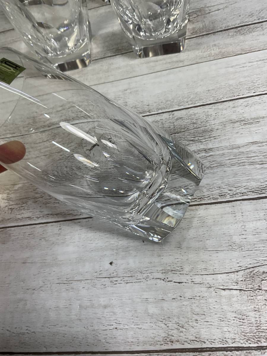 HOYA　ホヤ　クリスタル　Desrois タンブラー　グラス　水割り　グラス　６客　①_画像3