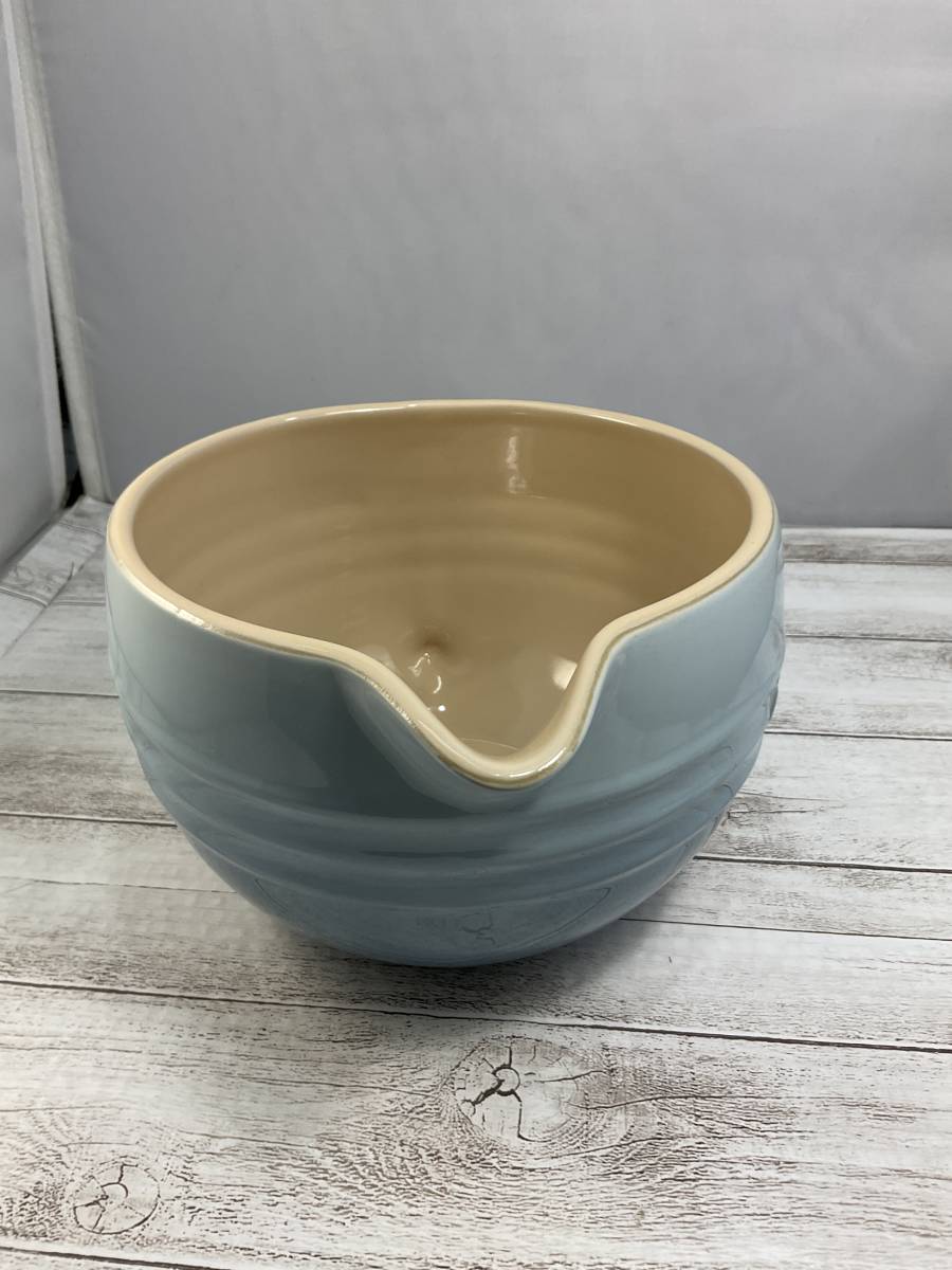 LECREUSET　ルクルーゼ　水色　ミキシングボール　1.8L_画像9