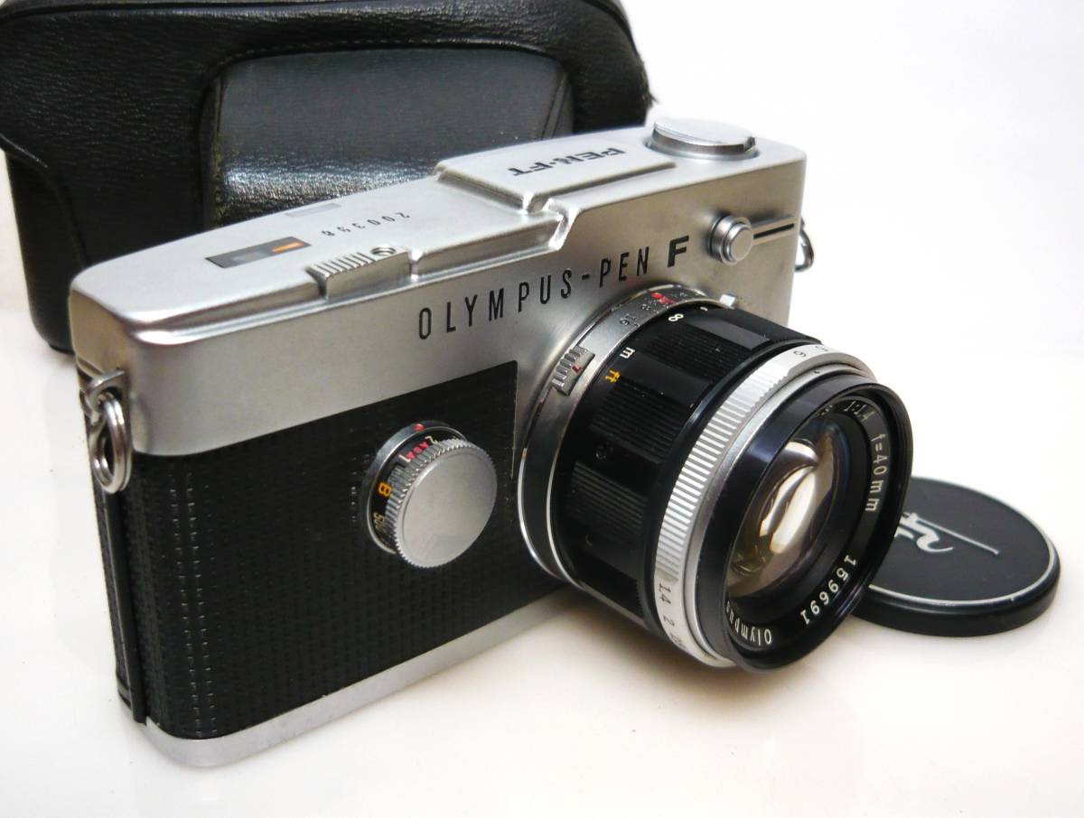 ★OLYMPUS-PEN FT ◆ G.Zuiko Auto-S 1:1.4 f=40mm ◆外観・良品_画像2