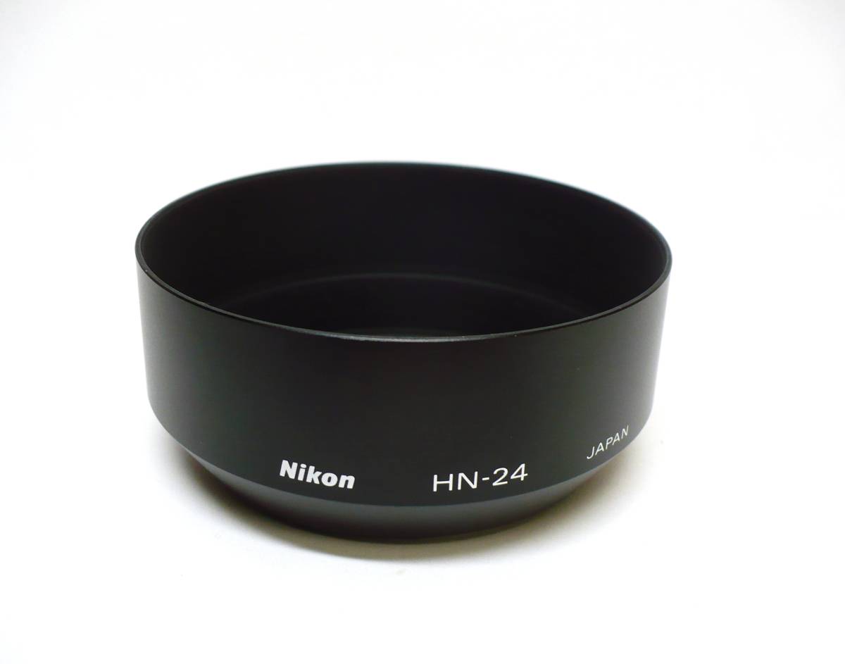 ★ニコン(Nikon)● HN-24 ◆純正・メタルレンズフード■_画像1