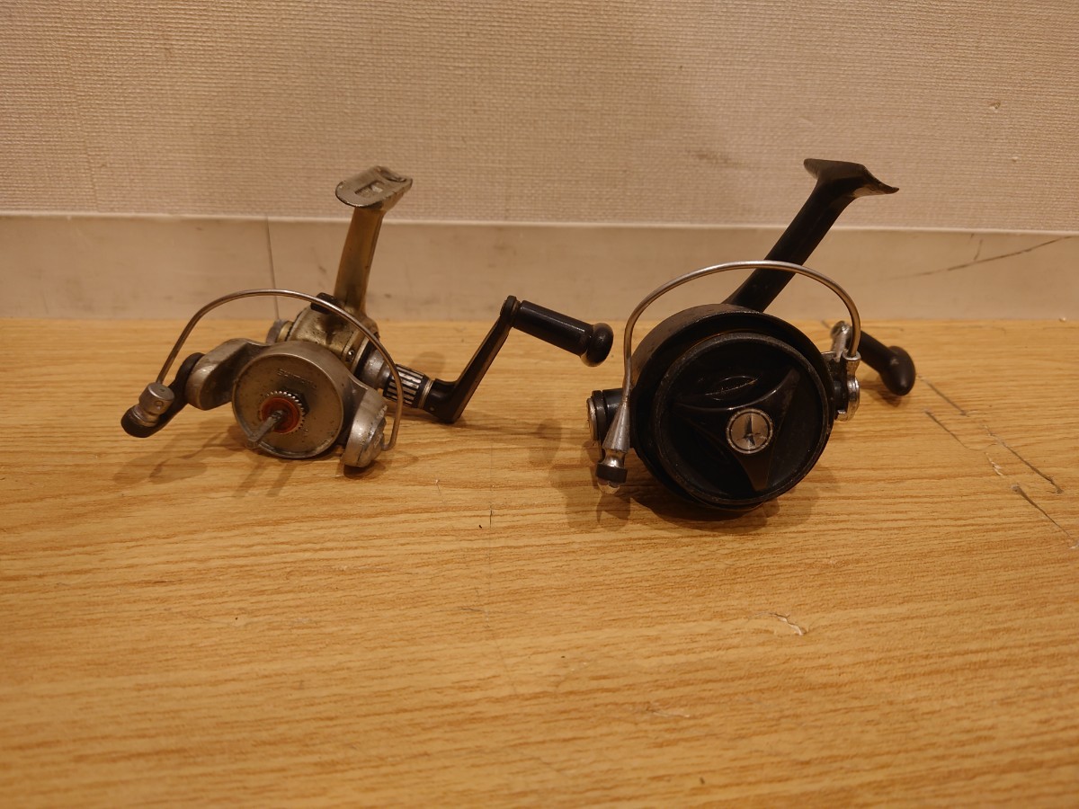 sr1234 243 リール 4つセット その他パーツ付き スピニングリール シマノ SHIMANO LP3 ML1 Bantam Mag など 現状品 中古_画像9