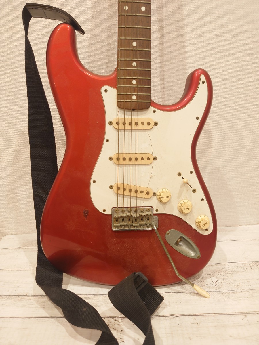 sr1234 158 動作未確認 Fender エレキギター ストラトキャスター Stratocaster フェンダー ギター 弦楽器 楽器 現状品 中古_画像7