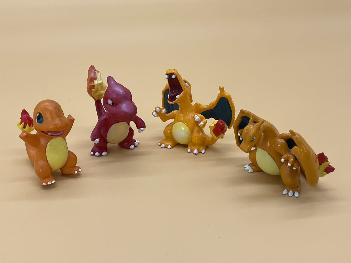 中古品 初期 進化 セット ポケモン モンコレ ヒトカゲ リザード リザードン フィギュア モンスターコレクション TOMY ポケットモンスター_画像1